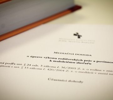 rodičovská dohoda